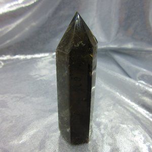 Smoky Quartz Crystal Polished Tower Generator Crystal Meditation Tool